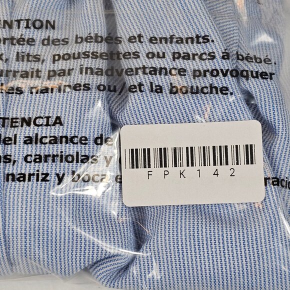 VTG Tiny Tots Original Light Blue/White Striped 3-6M Baby Romper/Jumpsuit + Hat - Picture 15 of 15